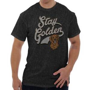 Stay-Golden-Funny-Goldendoodle-Lab-Adorable-Dog-Puppy-Gift-T-Shirt-Tee