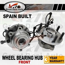 2x Front Wheel Bearing Hubs SPANISH FOR Nissan Navara D40 YD25 VQ40 R51 ABS