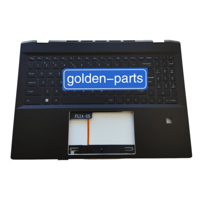 New for MSI Summit E16 Flip MS-1591 591C233 16in Black Laptop Upper Palmrest