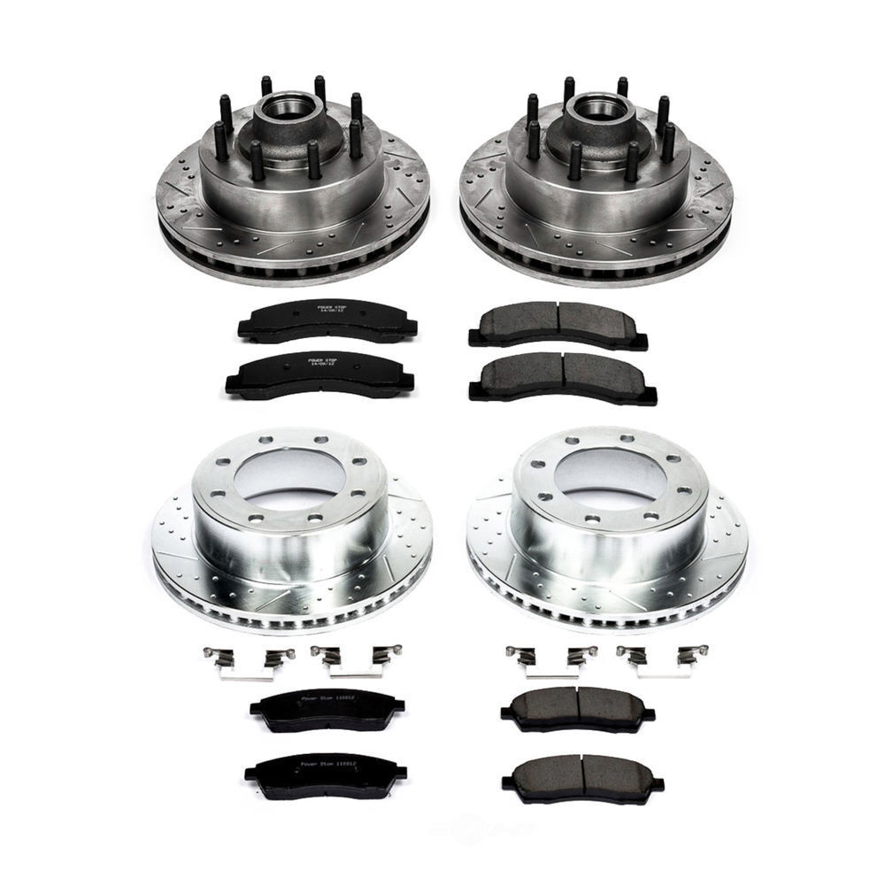 PowerStop Brake Kit | 2000–2005 Ford Excursion (KOE1890) main image 1