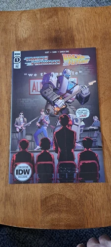 Transformers  Back to the Future #1  NYCC Exclusive Ltd to 900 Transformers #1