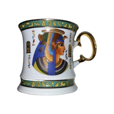 Egyptair Coffee Tea Cup Fine Royal Porcelain E.G.P. Co. T. Limoges Gold Accents