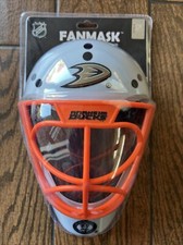 NHL Anahiem Ducks Fan Casco Máscara Tailgating Disfraz Visera Transparente Protector