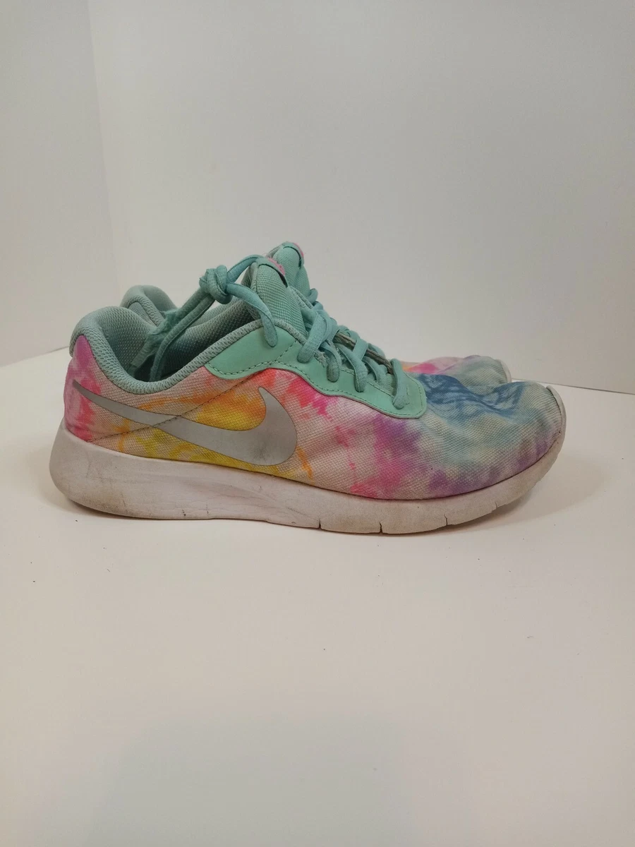 NIKE TANJUN PRINT Tropical Twist Tie Dye Sneaker Shoe CK0004 300