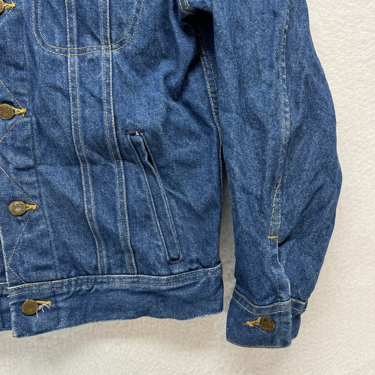 Vintage Lee Riders Denim Jacket Men's Size 34 R - PATD Vintage Lee Riders Denim Jacket Men's Size 34 R - PATD