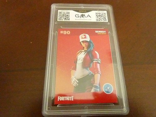 REMEDY 2020 PANINI RARE OUTFIT FORTNITE HOLOFOIL # 90 GRADED 8.5 L@@@K - 第 2/2 張圖片