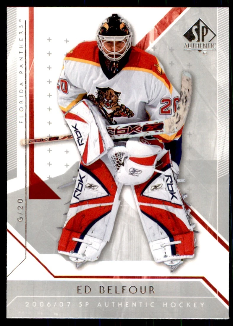 Ed Belfour trading card