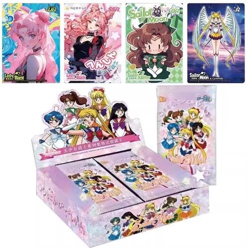 Sailor Moon Trading Card Game Premium Collector's CCG 30 Packs Box New Gift - Picture 8 of 13