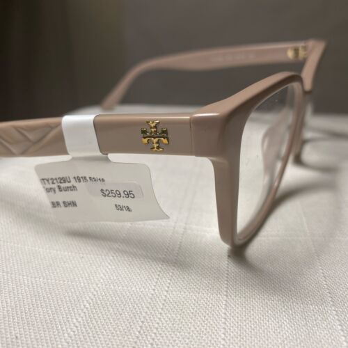 New Tory Burch Eyeglasses Frames Sand Beige Ty2129u 1915 53/18/140  - Picture 1 of 7