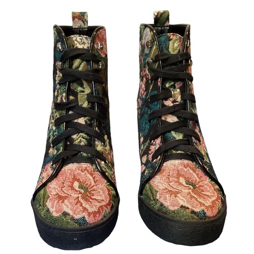 Steve Madden Abby Floral Women’s Lace Up Boot size 7 - Picture 4 of 8