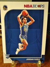 Jordan Poole 2019-20 NBA Hoops RC Warriors