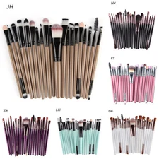 Makeup Brush 20 Pcs Set Eyebrow Head Brush Blending Double Eyeshadow Brush