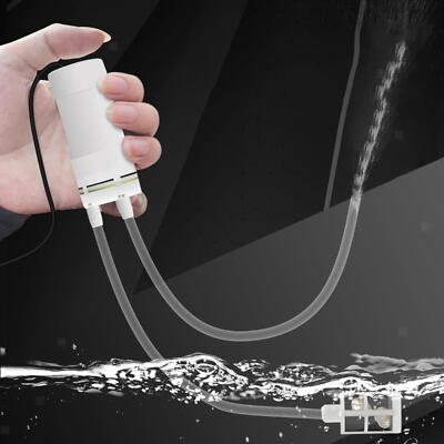 USB Selbstansaugende Pumpe Wasser Pump Werkzeug für Aquarium Winkel Mühlen