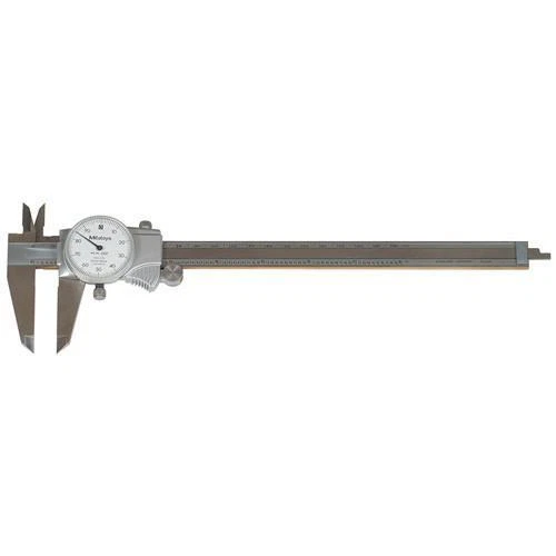 Mitutoyo 505-743J Dial Caliper, 0-8" Range, .001" Graduation