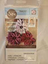 Sizzix Framelits Large Dahlia Dalia 4 Die Set 562401 David Tutera Paper Flowers