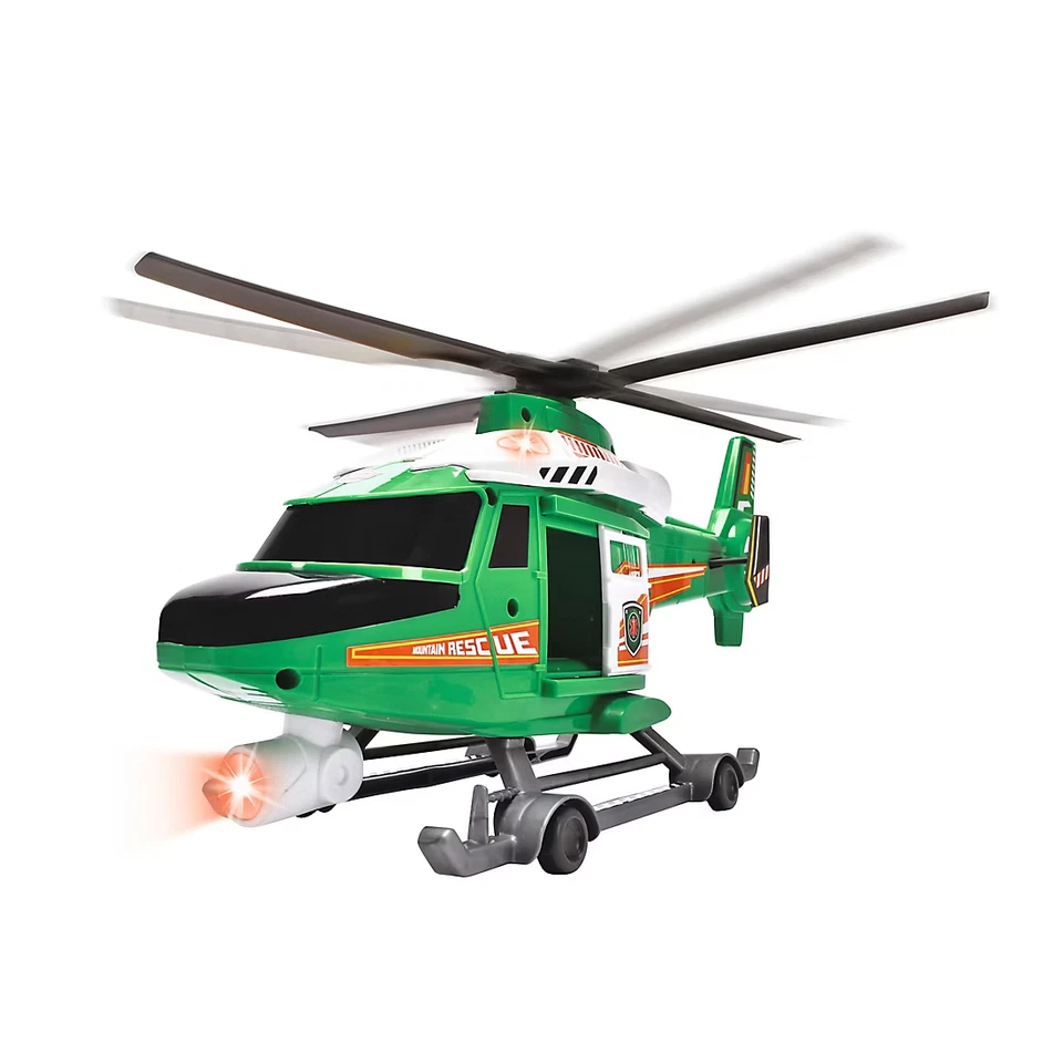 DICKIE TOYS Jumbo Helicóptero de Luz y Sonido Patrulla Aérea Foto 2 de 4