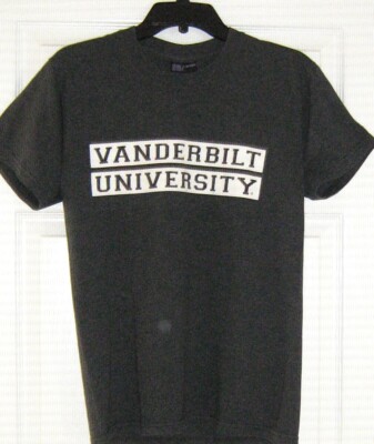 Unisex MV. Vanderbilt University Gray T-Shirt New w/o tag Short Sleeves