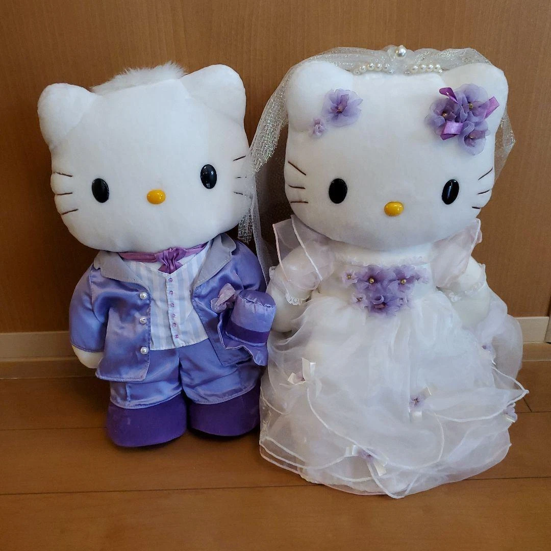 Hello kitty 2024 wedding doll