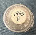 1965 Kennedy Half Dollar Roll BU 40% Silver 20 US Coins