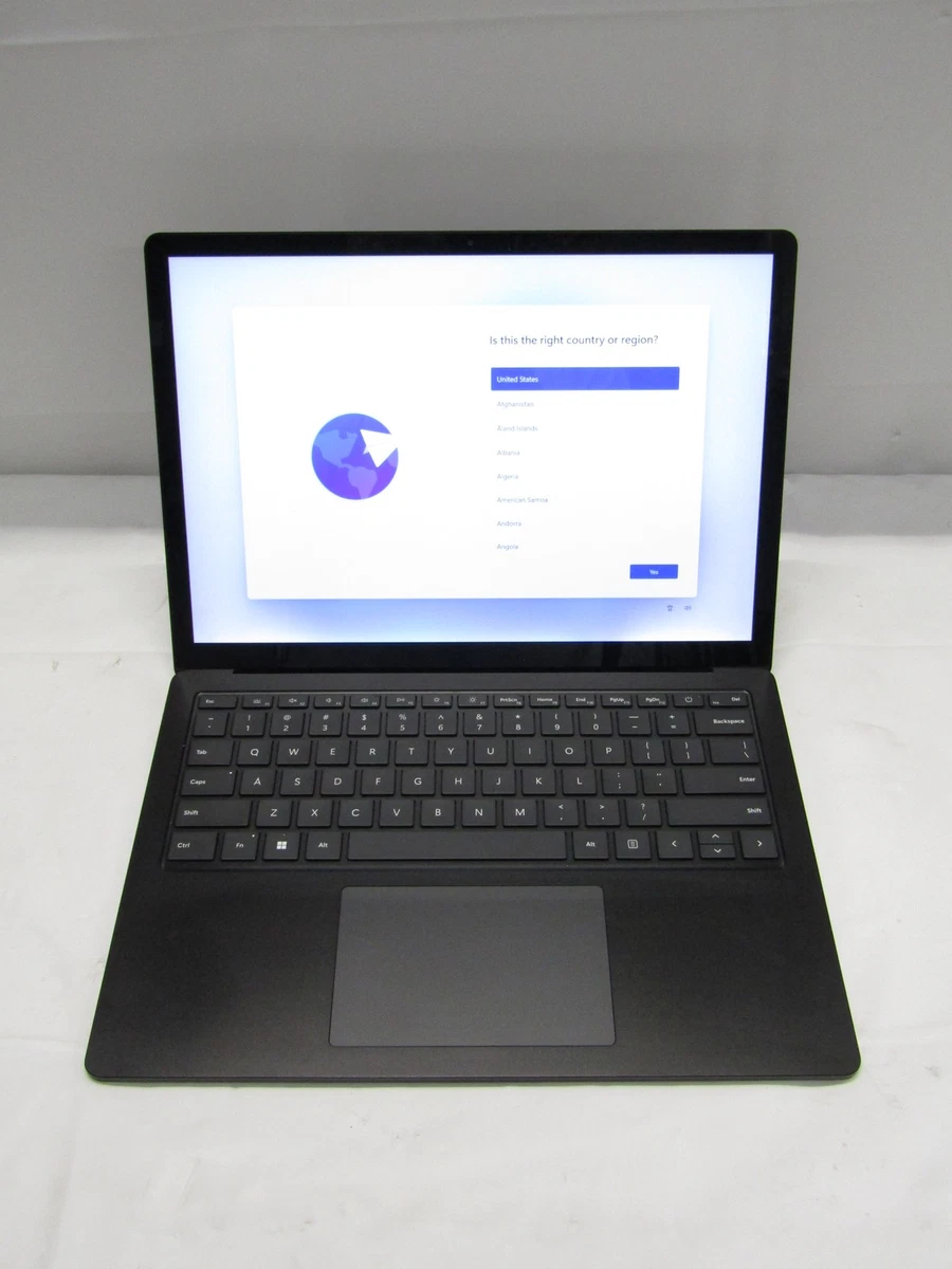 Microsoft Surface Laptop 5 1.60GHz i5-1245U 8GB RAM 256GB SSD 13.5