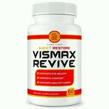 Vismax Revive, Advanced Eye Supplement for Clear and Healthy Eyes 60ct
