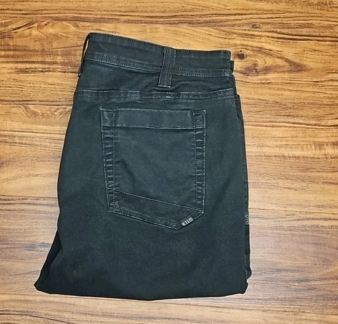 5.11 Tactical Hiking Casual Pants Mens 40x32 Straight Dark Green Outdoor