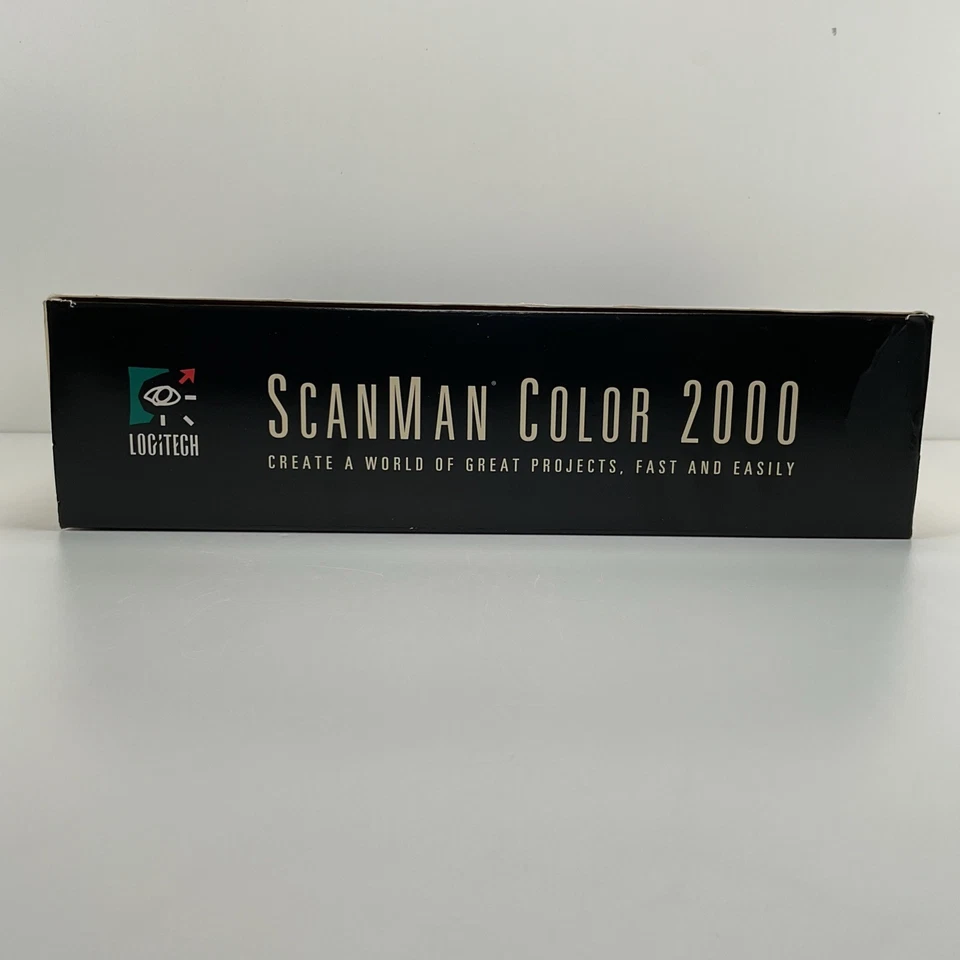 Logitech ScanMan Color 2000 Windows 95 Parallel Port Edition Vintage Scanner NOS - Image 3 of 4
