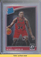 2018-19 Panini Donruss Optic Rated Rookie Holo Prizm Wendell Carter Jr READ zp1