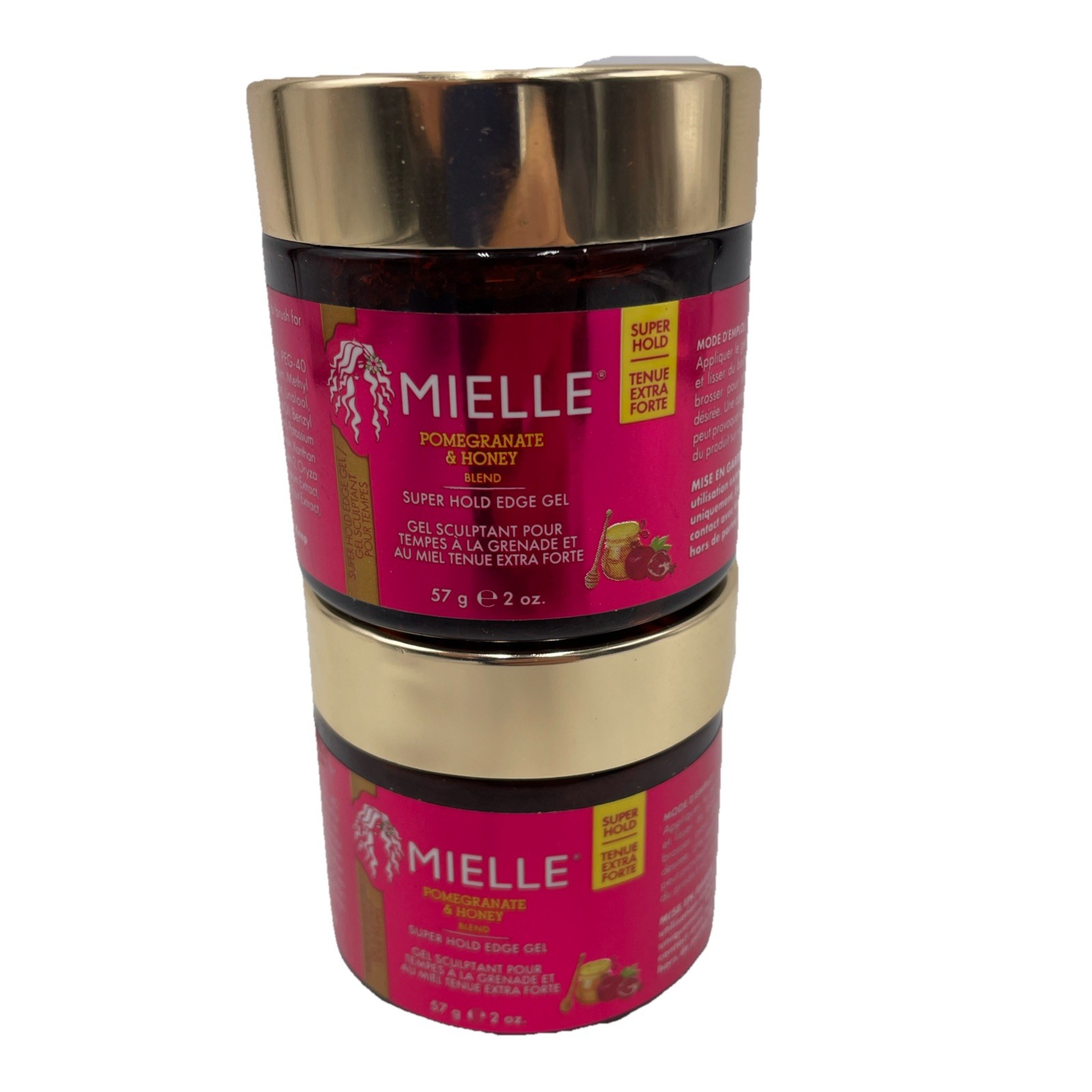 Mielle Organics Pomegranate & Honey Blend Super Hold Edge Gel 57g - Image 2