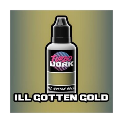 Turbo Dork Metallic Paint Ill Gotten Gold (20ml) New