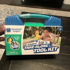 Design  Drill Takealong Toolkit Set With Drill Toy Kids STEM Education