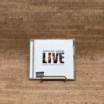 Live-Entertainment or Death by Motley Crue (CD, 1999)