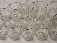 Libbey Arby's Winter Snow Scene Frosted Pine Trees Tumbler