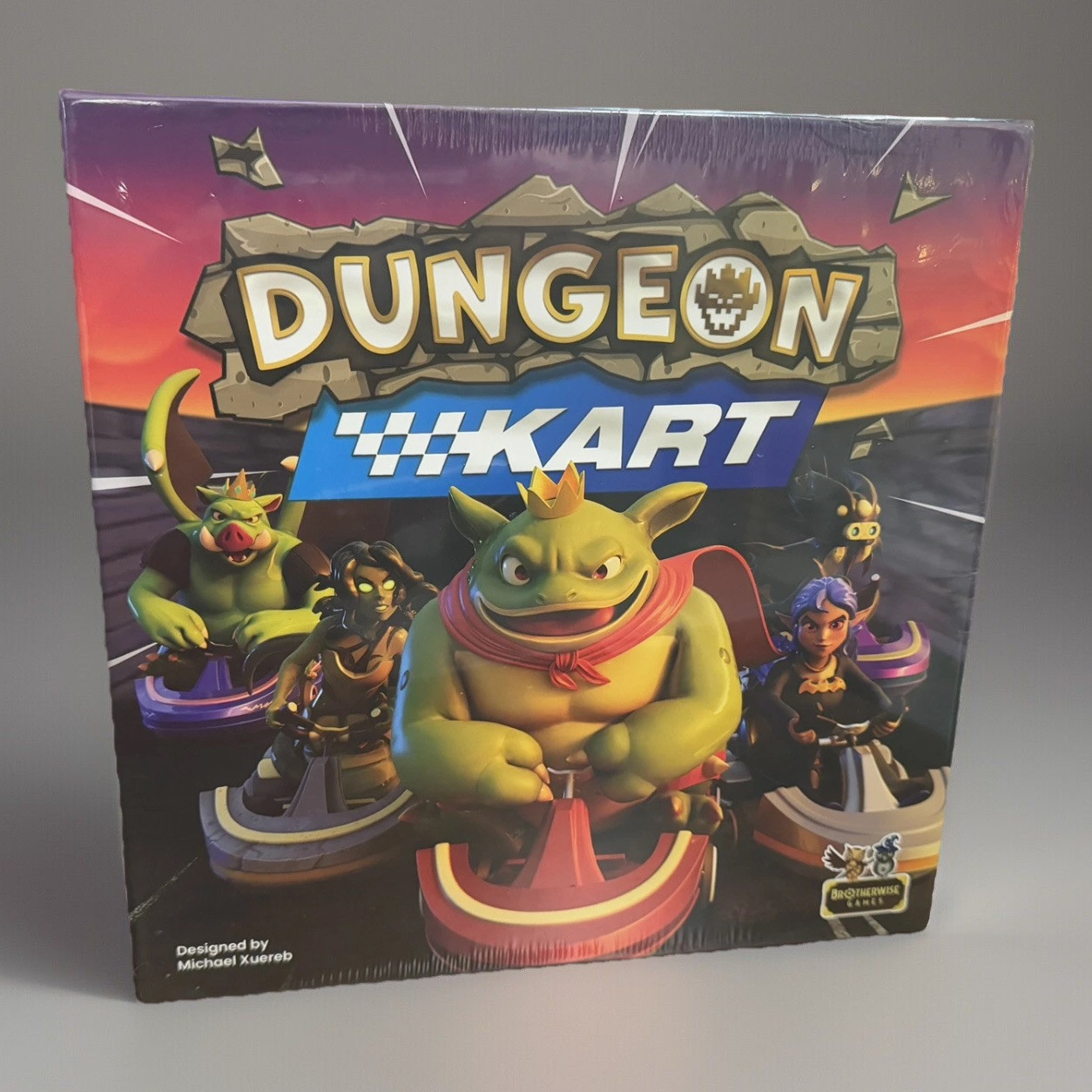 Dungeon Kart Board Game | Fast-Paced Racing Adventure NIB SEALED