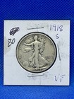 1918-s walking liberty silver half dollar — photo 1