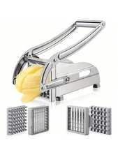 Stainless Steel Vegetable Cutting Machine – Potato Slicer & French fry cutter