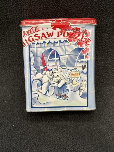 Vintage Coca-Cola (75 Piece) Jigsaw Puzzle in Collectible Tin - New & Sealed
