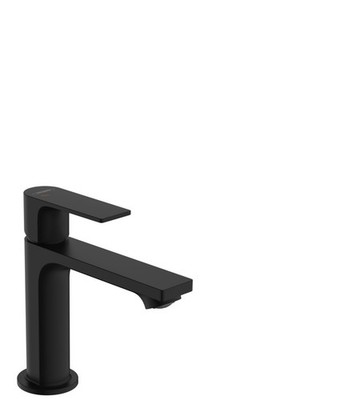 Hansgrohe single-lever basin mixer Rebris E 72551670 matt black