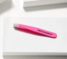 Tweezerman 1248-GTR Slanted Tip Tweezer-Pink
