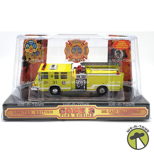 Code 3 City of Dearborn Heights Fire Engine 31 Limited Edition #12768 - Picture 1 of 9