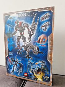 LEGO Bionicle Maxilos & Spinax 8924 Sealed Unopened Box Mahri Nui Warriors titan