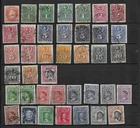 CHILE lot used classic stamps