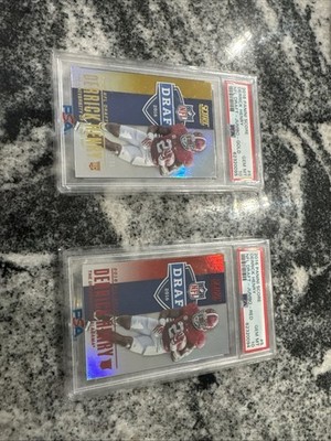 PSA 10 GEM MINT 2016 PANINI SCORE DERRICK HENRY #5 JUMBO RED /50 AND GOLD/99 RC