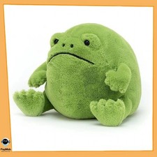 Ricky Rain Frog Plush Toy 20cm Super Soft Chubby Green Frog Stuffed Animal Gift