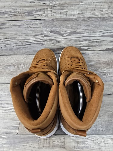 Nike Dunk High Premium Pecan Brown Womens Size 11 Leather Shoes Sneakers - Picture 9 of 13