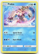 Shining Legends Palkia 24/73 NM Holo Pokemon Rare Tcg Card