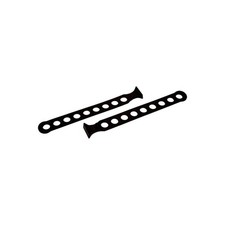 Kolpin Rubber Strap for UTV Gun Rack, Pack of 2-70732, Black 