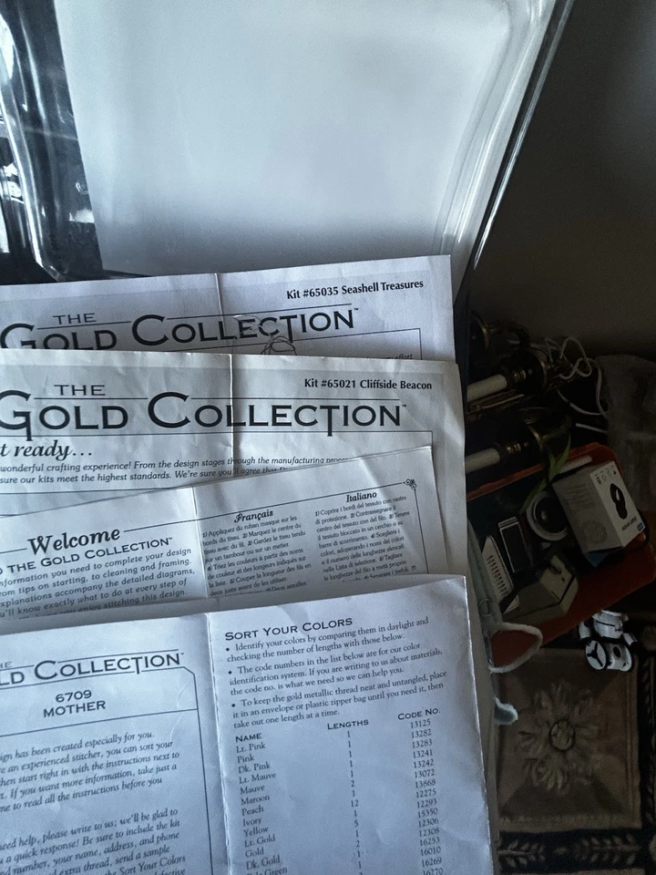 Vintage Dimensions Gold Collection Petites punto de cruz *SOLO PATRONES* Lote de 4 Foto 4 de 4