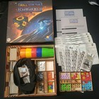 Roll For The Galaxy w/ Ambition Expansion, Wood Insert (Board Game) COMPLETE