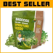 Todd's Non-GMO Calabrese Variety Broccoli Seeds - 2.5 Pound Bulk Pack